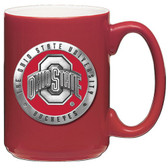 Ohio State Buckeyes Red Coffee Mug Set