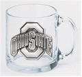 Ohio State Buckeyes Clear Coffee Mug Set