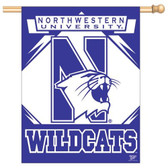 Northwestern Wildcats 27"x37" Banner