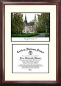Northwestern University Scholar Framed Lithograph with Diploma