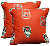 North Carolina State Wolfpack Decorative Pillow (Set of 2)