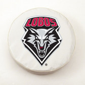 New Mexico Lobos White Tire Cover, Small