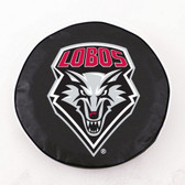 New Mexico Lobos Black Tire Cover, Small
