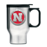 Nebraska Cornhuskers Stainless Steel Travel Mug