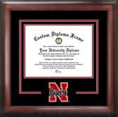 Nebraska Cornhuskers Spirit Diploma Frame