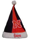 Nebraska Cornhuskers Santa Hat