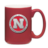 Nebraska Cornhuskers Red Coffee Mug Set