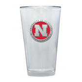 Nebraska Cornhuskers Colored Logo Pint Glass