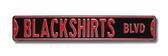 Nebraska Cornhuskers Blackshirts Blvd Street Sign