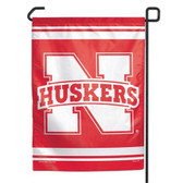 Nebraska Cornhuskers 11"x15" Garden Flag