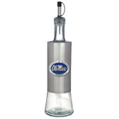 Mississippi Rebels Ole Miss Colored Logo Pour Spout Stainless Steel Bottle