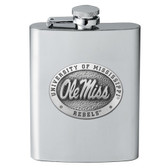 Mississippi Rebels Flask