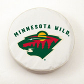 Minnesota Wild White Tire Cover, Large