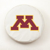 Minnesota Golden Gophers White Tire Cover, Large