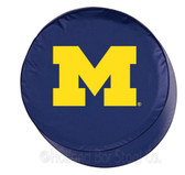 Michigan Wolverines Navy Tire Cover, Small