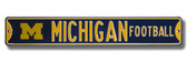 Michigan Wolverines Michigan Football Street Sign