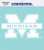 Michigan Wolverines 8"x8" Die-Cut Decal