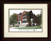Michigan State University: Union 75th Anniversary Alumnus Framed Lithograph