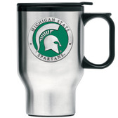 Michigan State Spartans Stainless Steel Travel Mug