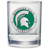 Michigan State Spartans Double Old Fashioned Glass Set