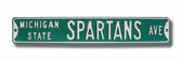 Michigan State Spartans Avenue Sign