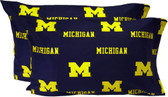Michigan Printed Pillow Case - (Set of 2) - Solid