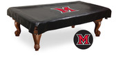 Miami, Oh Redhawks Billiard Table Cover