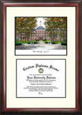 Miami University Scholar Framed Lithograph with Diploma