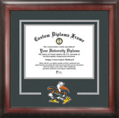 Miami Hurricanes Spirit Diploma Frame