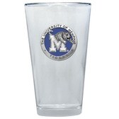 Memphis Grizzlies Colored Logo Pint Glass