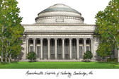 Massachusetts Institute of Technology Lithograph