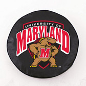 Maryland Terrapins Black Tire Cover, Small