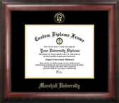 Marshall Thundering Herd Gold Embossed Diploma Frame