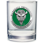 Marshall Thundering Herd Double Old Fashioned Glass Set
