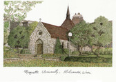 Marquette University Lithograph