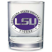 LSU Tigers Double Old Fashioned Glass Set