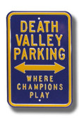 LSU Tigers Death Valley Parking Sign