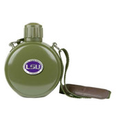 LSU Tigers Colored Logo Canteen with Compass