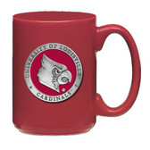 Louisville Cardinals Red Coffee Mug Set