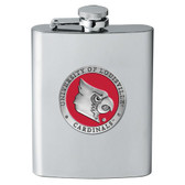 Louisville Cardinals Flask