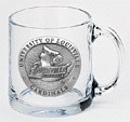 Louisville Cardinals Clear Coffee Mug Set