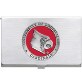 Louisville Cardinals Business Card Case Set