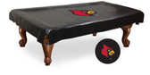 Louisville Cardinals Billiard Table Cover