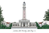 Louisiana State University Lithograph