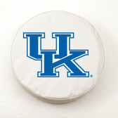 Kentucky Wildcats White Tire Cover, Large