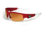 Nebraska Cornhuskers Sunglasses - Dynasty 2.0 Red with White Tips