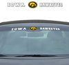 Iowa Hawkeyes DECAL - Windshield 35"x4"