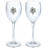Apple Blossom Goblets (Set of 2)
