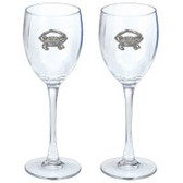 Blue Crab Goblets (Set of 2)