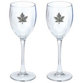 Maple Leaf Goblets (Set of 2)